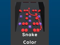 Игра Snake Color