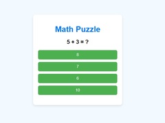 Игра Math Puzzle