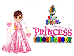 Игра Back To School Princess Coloring Book