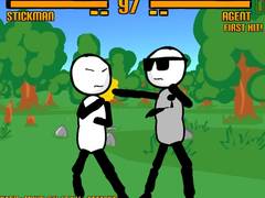 Игра Stickman Gun - Less Fighting