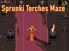 Игра Sprunki Torches Maze