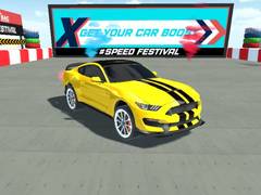 Игра Mega Ramp Car Stunt Games 3d