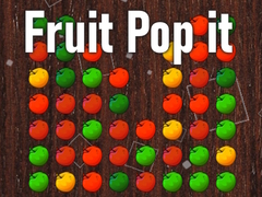 Игра Fruit Pop it
