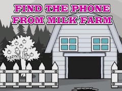 Игра Find The Phone From Milk Farm