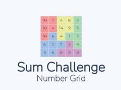 Игра Sum Challenge Number Grid
