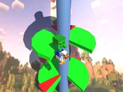 Игра Chicken Jockey Helix Jump