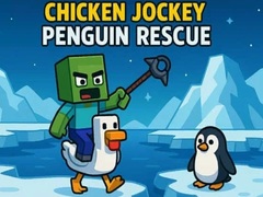Игра Chicken Jockey: Penguin Rescue
