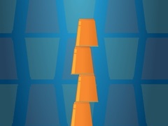 Игра Cups Tower Builder