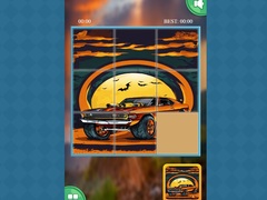 Игра Monster Truck Sliding Puzzles
