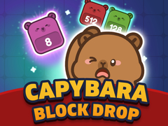 Игра Capybara Block Drop