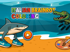 Игра Italian Brainrot Coloring