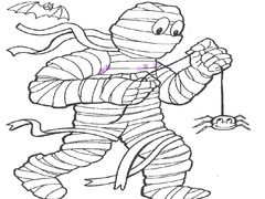 Игра Mummy Coloring Book