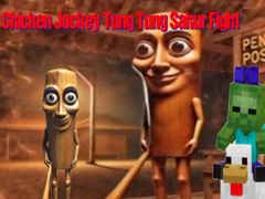 Игра Chicken Jockey Tung Tung Sahur Fight