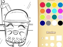 Игра Boba Tea Coloring Book for Kids