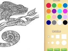 Игра Adult Animal Coloring Book for Kids