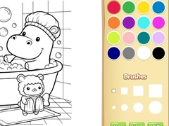Игра Cozy Friends Coloring Book for Kids