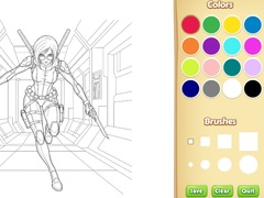Игра Wicked Coloring Book for Kids