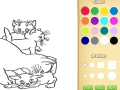 Игра Cats Coloring Book For Kids