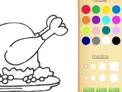 Игра Food Coloring Book For Kids
