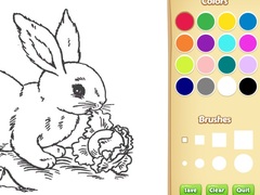 Игра Bunny Coloring Book For Kids