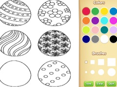 Игра Easter Eggs Coloring Book for Kids