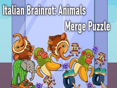 Игра Italian Brainrot: Animals Merge Puzzle
