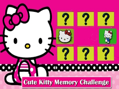 Игра Cute Kitty Memory Challenge