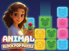 Игра Animal Block Pop Puzzle