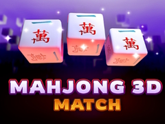 Игра Mahjong 3D Match