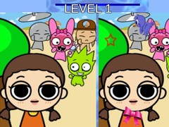Игра Sprunki and Squid Game Difference