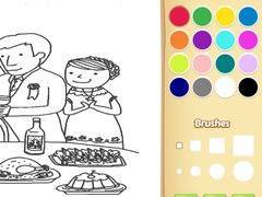 Игра Wedding Coloring Book for Kids