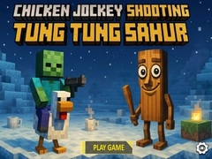 Игра Chicken Jockey Shooting Tung Tung Sahur