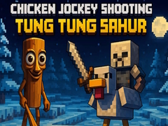 Игра Chicken Jockey Shooting Tung Tung Sahur