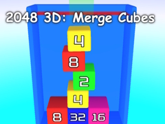 Игра 2048 3D: Merge Cubes