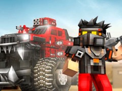 Игра Blocky Cars: Car Battle