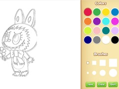 Игра Chibi Labubu Coloring Book for Kids