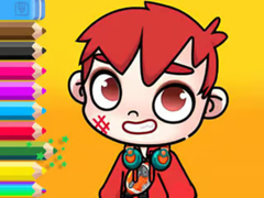 Игра Coloring Book: Avatar World Schoolboy