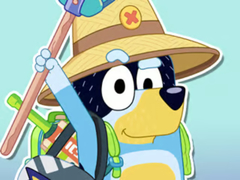Игра Jigsaw Puzzle: Bluey Happy Father's Day