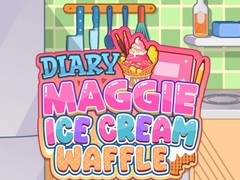 Игра Diary Maggie: Ice Cream Waffle