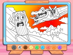 Игра Coloring Book: Bombardino Crocodilo