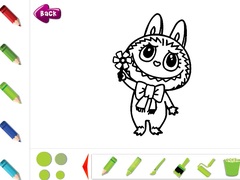 Игра Labubu Coloring Pages