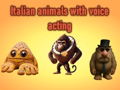 Игра Italian animals with voice acting