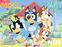 Игра Jigsaw Puzzle: Bluey Credit Card