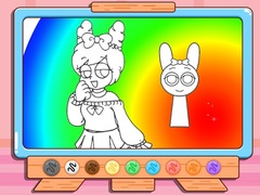 Игра Coloring Book: Pinki Sprunki Makeover