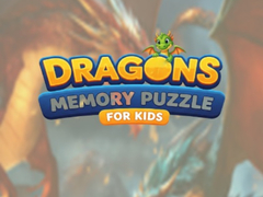 Игра Dragons Memory Puzzle For Kids