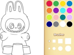 Игра Easy Labubu Coloring Book