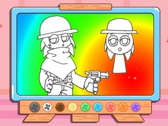 Игра Coloring Book: Sprunki Tunner