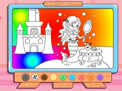 Игра Coloring Book: Mermaid Makeup