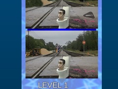 Игра Skibidi Toilet Five Difference 2