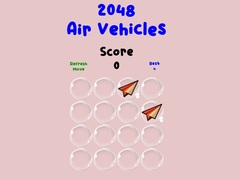 Игра 2048 Air Vehicles